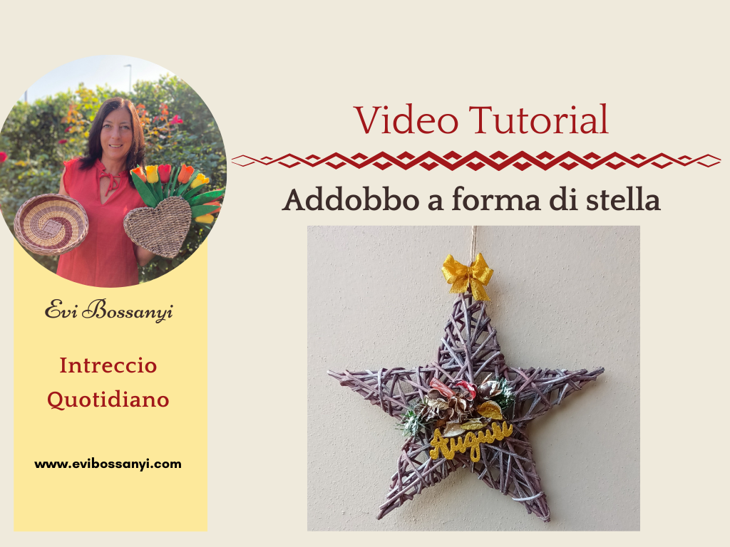 Addobbo a forma di stella