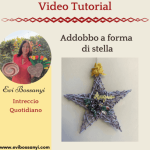 Addobbo a forma di stella