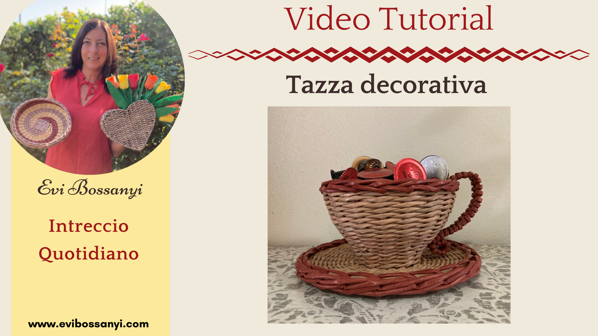 Tazza decorativa