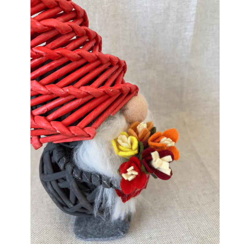 Kit materiale con video tutorial Gigetto lo gnometto rosso - immagine 4