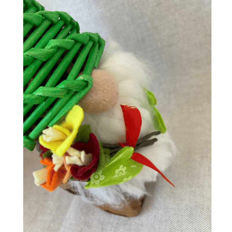 Kit materiale con video tutorial Gigetto lo gnometto verde brillante - immagine 4