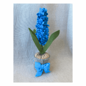 Kit materiale con istruzioni Giacinto celeste